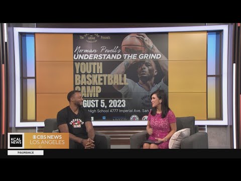LA Clipper Norman Powell offering a free youth basketball camp