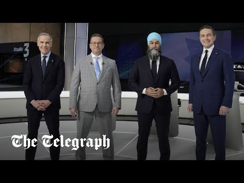 Canada's election candidates face off in live TV debate in Montreal