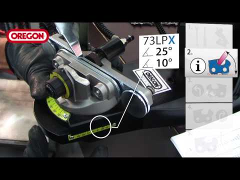Oregon 551462 Saw Chain Grinder Set-up and Grinding Instructions