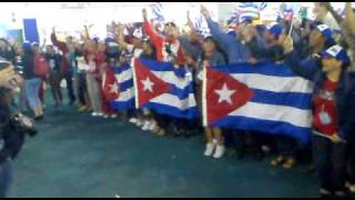 preview picture of video 'Cuban Delegation at  17th World festival of students & Youth, Pretoria South Africa'