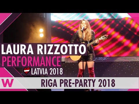 Laura Rizzotto "Shape of You" LIVE @ Eurovision Pre-Party Riga 2018