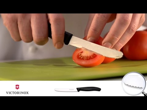 Victorinox VÉRITABLE couteau de cuisine 11 cm tomate saucisse bifteck de  légumes