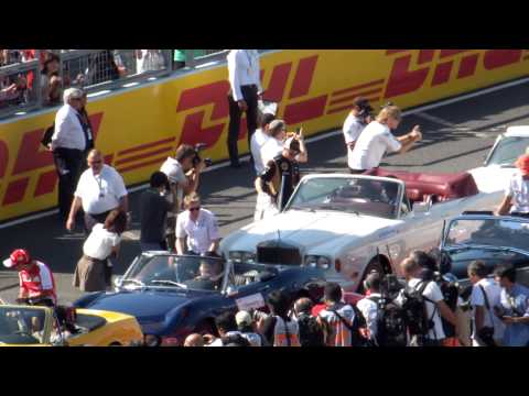 Drivers' parade in Suzuka 2013 - Kimi part1