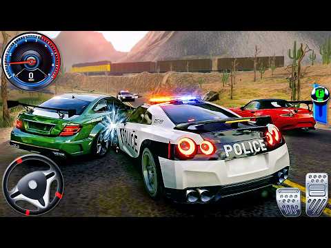 Police Car Chase Simulator 3D - Highway Racers Pursuit Real Cop Cars - PS5 PRO GamePlay