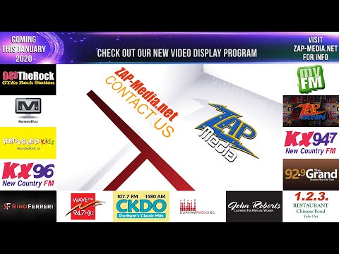 Video Display Program by ZAP Media - Manage your own network of TV screens!