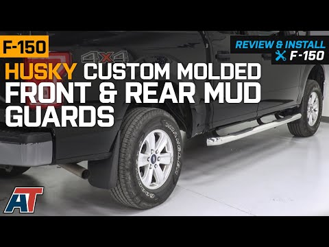 2015-2019 F150 Husky Custom Molded Front & Rear Mud Guards Review & Install