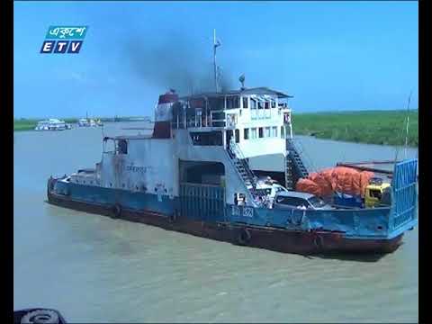 নাব্য সংকটে শিমুলিয়া-কাঁঠালবাড়ি নৌ-রুটে অচলাবস্থা