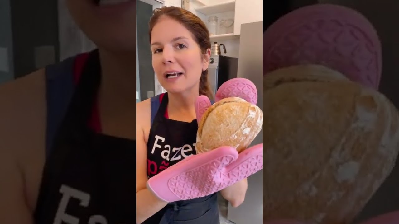 ESSA É A FORMA CORRETA DE ARMAZENAR SEU PÃO DE FERMENTAÇÃO NATURAL EM CASA #shorts