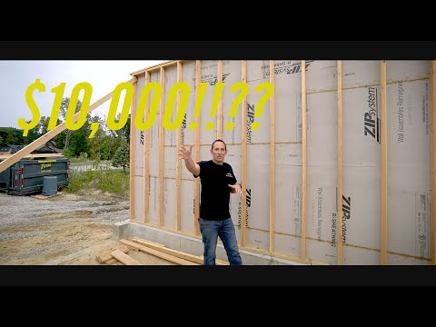 Zip R sheathing, was it worth it