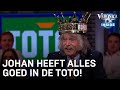 Historisch moment: Johan heeft alles goed in de Toto! | VERONICA INSIDE