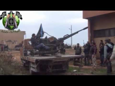 جولة ميدانية مع مقاتلي كتيبة أبناء عائشة أثناء معارك السيطرة على الفوج 46 في ريف حلب الغربي