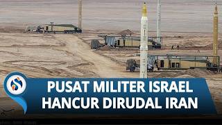 80 GELOMBANG SERANGAN! Iran Kembali Gempur Israel, Target Tel Aviv hingga Kiryat Shmona Diserang