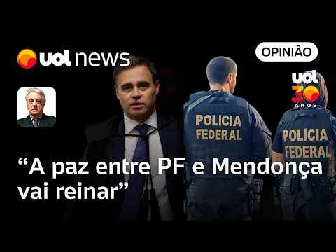 PF tem razão em crise com Mendonça; ministro está se intrometendo na polícia, analisa Maierovitch