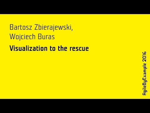 AgileByExample 2016: Bartosz Zbierajewski & Wojciech Buras - Visualization to the rescue