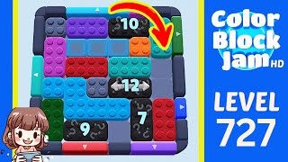 Soluzione del Livello 727 di Color Block Jam