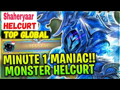 Helcurt Roam 1 min Maniac 🔥 Super Aggressive Helcurt | MLBB