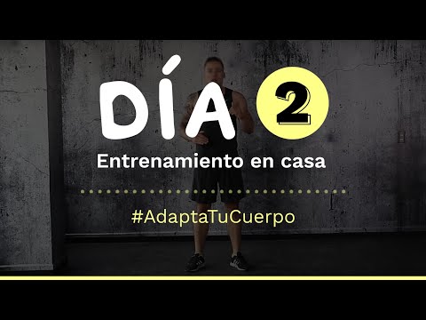 Día 2 | Entrenamiento en casa
