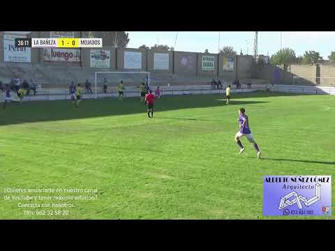 Jugadas destacadas y goles del partido La Bañeza CF 3-0 CD Mojados💛