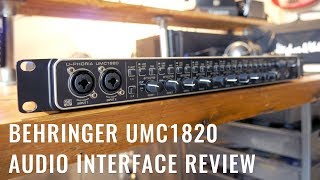 Video thumbnail for Behringer UMC1820 Review (with Audio Samples) by Cody Slingerland