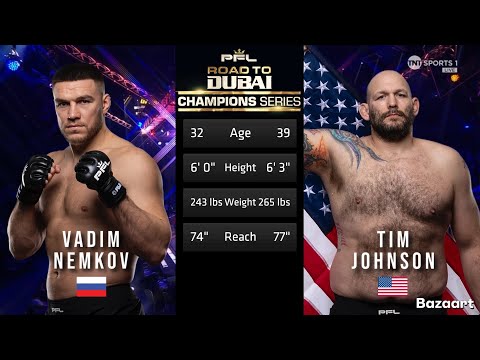 Vadim Nemkov vs Tim Johnson full fight