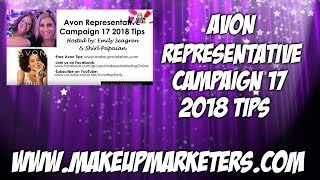 Avon Representative Campaign 17 2018 Tips