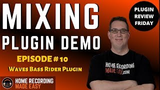 Video thumbnail for Waves Bass Rider | Plugin Review Friday #10 by Home Recording Made Easy