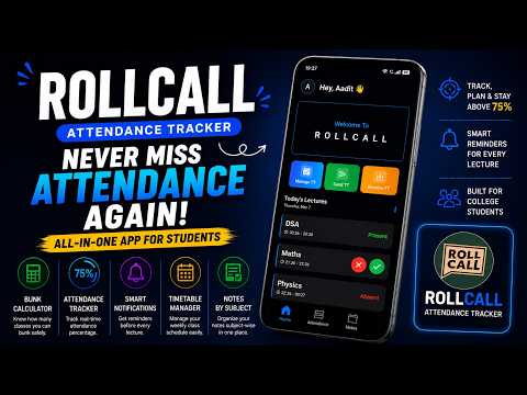 RollCall: Attendance Tracker video thumbnail