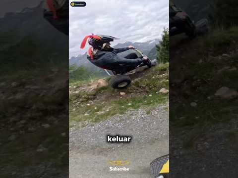 Ngebut 50 Km/Jam Tanpa Mesin di Tebing Alpen 🏔️