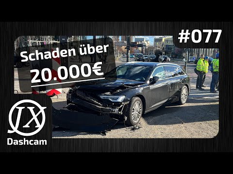 #077 Dashcam Compilation Berlin | Germany | Accident with over €20,000 in damages! #crash | Cyclist
