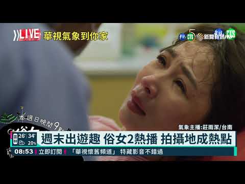 西半35度.東半部有雨 華視生活氣象報你知!