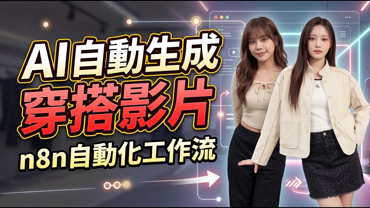 AI 自動化工作流:時尚穿搭展示影片的創新解決方案