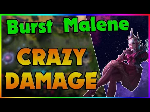 Malene CRAZY Burst Damage!// Vainglory 5v5