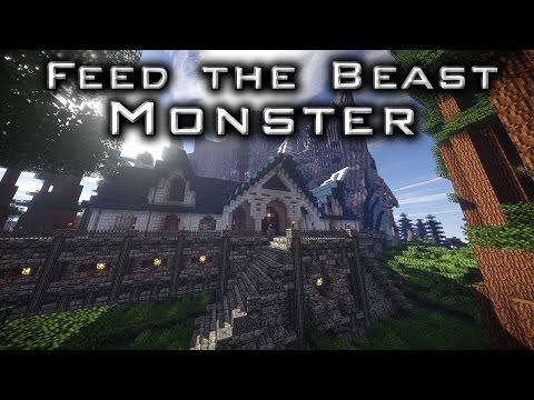 FTB Monster: Ep3 - My New Elven House