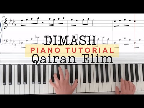 Dimash QAIRAN ELIM | Piano TUTORIAL by Olga Popova
