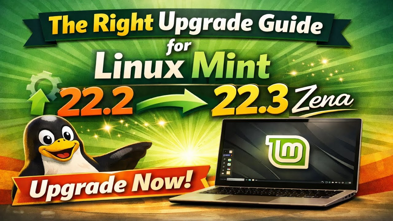 How to Upgrade Linux Mint 22.2 to Linux Mint 22.3 the Right Way : Mint 22.3 Zena is here