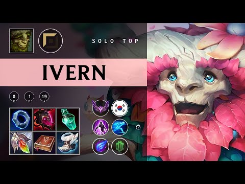Ivern Top vs Olaf - KR Master Patch 25.24
