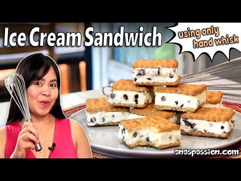 Homemade Ice Cream Sandwich | 100% Handmade
