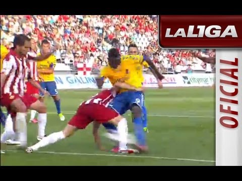 Gol de Chrisantus (1-1) en el UD Almería - UD Las Palmas - HD