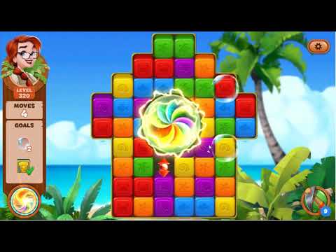 Lost Island Blast Adventure Level 320 - No Boosters