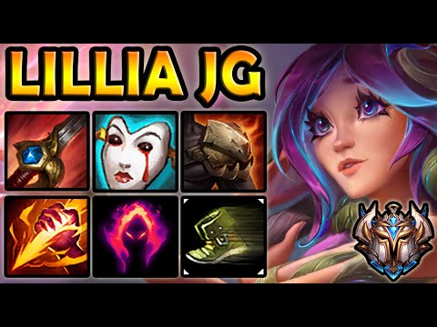 Lillia JUNGLE vs Graves [ Gen G Clid ] Korea Ranked ✅