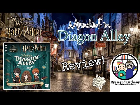 Ryan and Bethany review Harry Potter: Mischief in Diagon Alley!