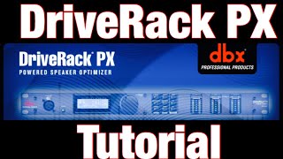 Video thumbnail for How to set up your DBX Driverack PX, a comprehensive basic tutorial by vaiisking
