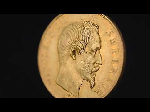 Monnaie, France, Napoleon III, Napoléon III, 50 Francs, 1857, Paris, TTB, Or