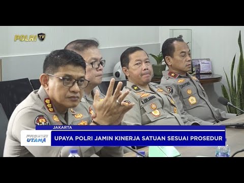 TAKLIMAT AWAL AUDIT KINERJA ITWASUM POLRI TAHAP I T.A 2025 DI SATKER DIVHUMAS POLRI