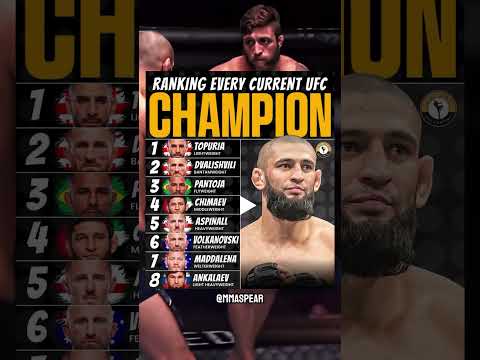 RANKING EVERY UFC CHAMP‼️🔥#ufc #mma #khamzatchimaev