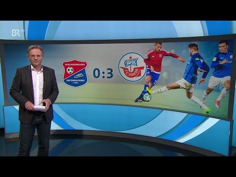 SpVgg Unterhaching gegen Hansa Rostock - 14. Spieltag 17/18 - Blickpunkt Sport