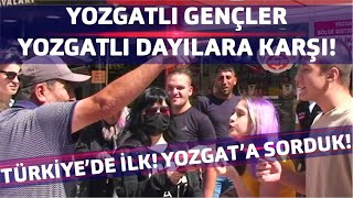 YOZGAT'TA SOKAK RÖPORTAJI! Z KUŞAĞI AKP'Lİ DAYI KAVGASI! #sokak #sokak