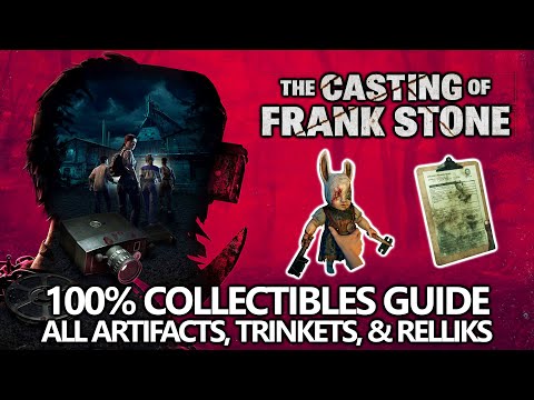 The Casting of Frank Stone - All 54 Collectibles (Artifacts, Relliks, Trinkets) Locations Guide