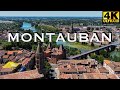 MONTAUBAN, France 🇫🇷 ⎮Walking & flying tour around the city with drone. 4K video