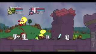 My girlfriend attempts to play: Castle crashers